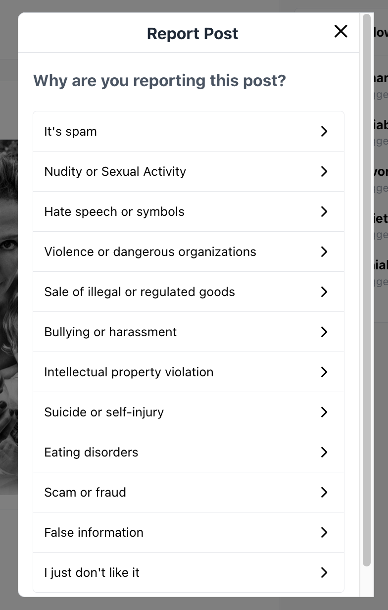 Report Post Layer