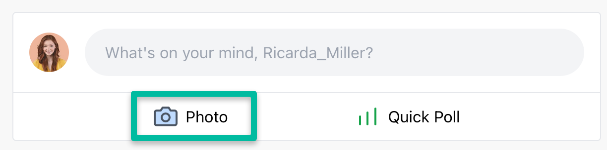 create post with an image