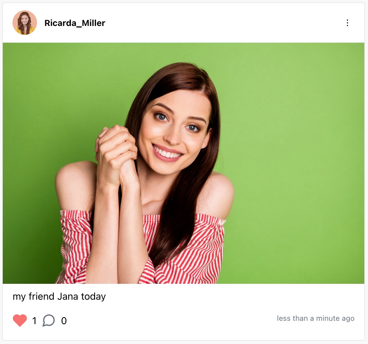 this is how your image post look like